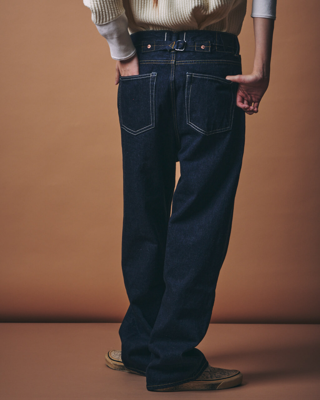 m.u × Oblada 1938 denim pants – Japoness