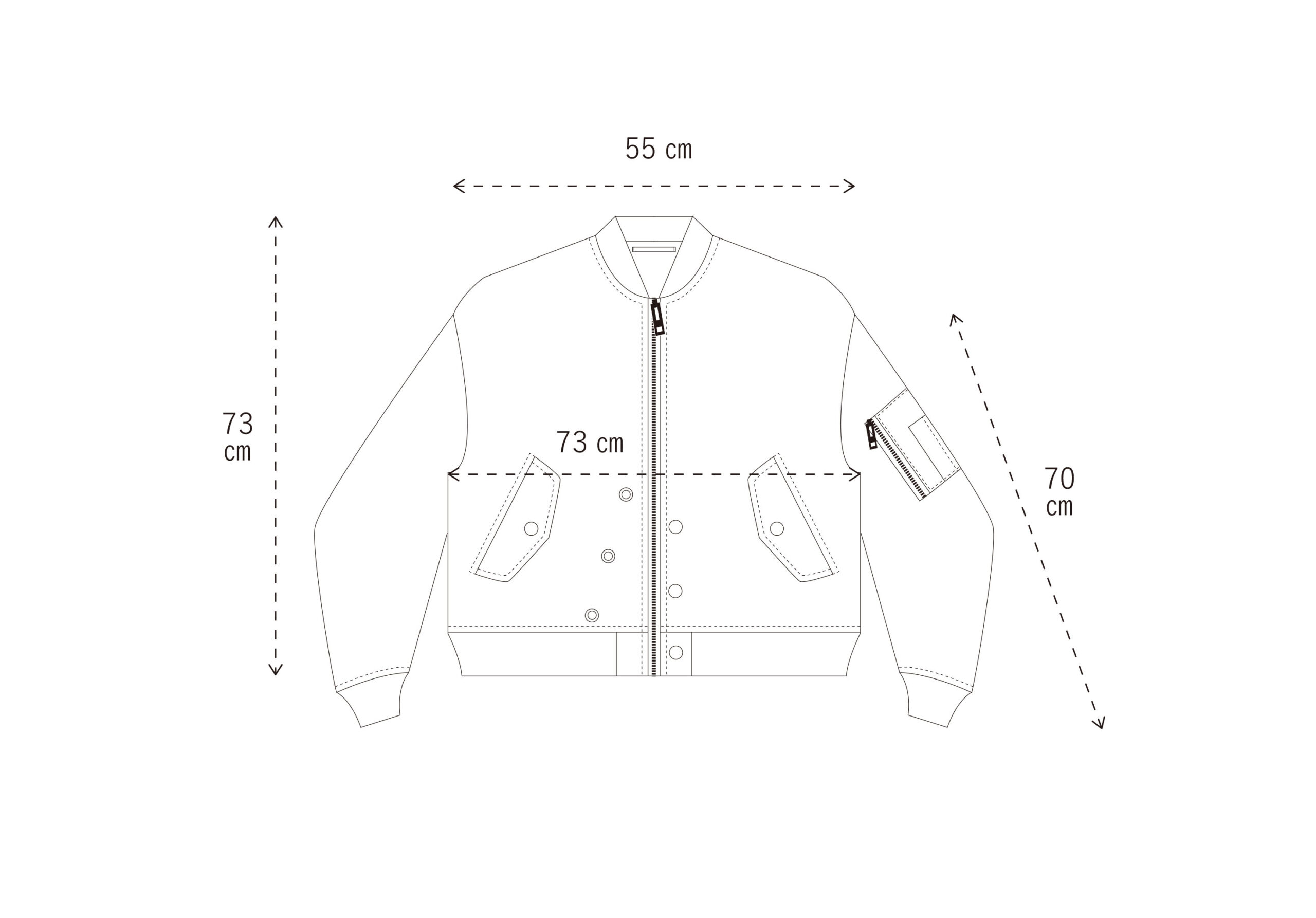 m.u × PRE_KIMONO MA-1 OV – Japoness