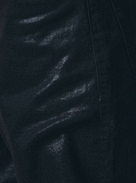 m.u × Oblada 1938 Black Leather Coating