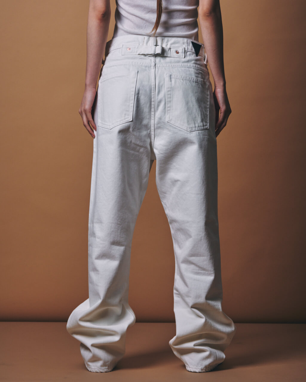 m.u × Oblada 1938 White Denim Pants – Japoness