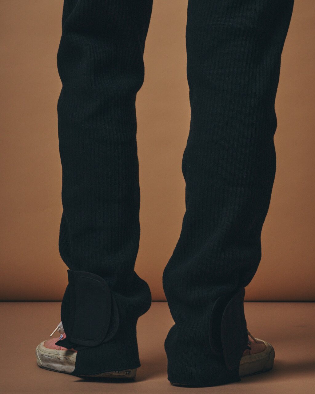 m.u RIB adjustable pants BK – Japoness